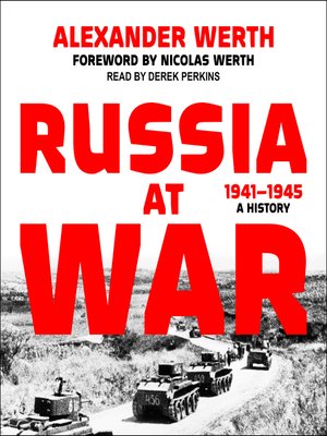 cover image of Russia at War, 1941&#8211;1945
